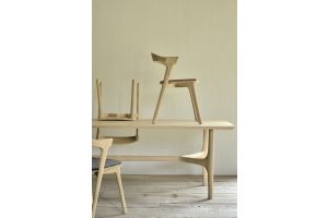 ETHNICRAFT OAK OIL BOK DINING CHAIR 50x54x76 51490