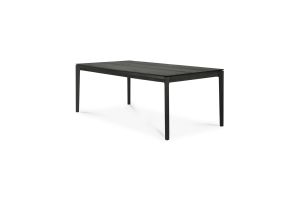 ETHNICRAFT BLACK BOK UITSCHUIFTAFEL 180-280x100x76 51544