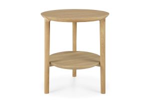 ETHNICRAFT OAK BOK SIDE TABLE 43x43x50 51501