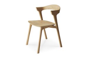 ETHNICRAFT OAK BOK DINING CHAIR LACQUERED 50x54x76 50073