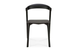 ETHNICRAFT BLACK OAK BOK DINING CHAIR 50x54x76 51491