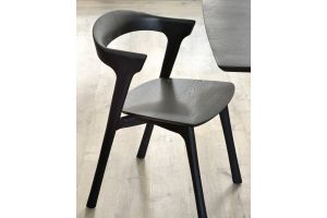 ETHNICRAFT BLACK OAK BOK DINING CHAIR 50x54x76 51491