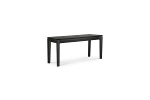 ETHNICRAFT BLACK OAK BOK BENCH 126x35x46 51535