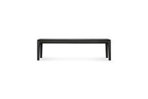ETHNICRAFT BLACK OAK BOK BENCH 166x35x46 51537