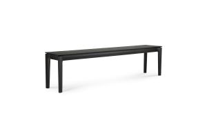 ETHNICRAFT BLACK OAK BOK BENCH 186x35x46 51538