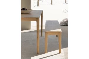 ETHNICRAFT OAK BOK BENCH 166x35x46 51532