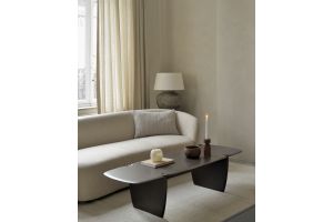 ETHNICRAFT MAHOGANY PI COFFEE TABLE 155x58x38