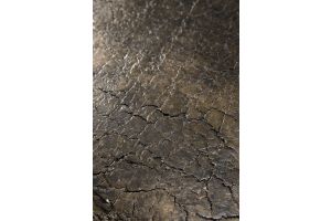 ETHNICRAFT LUNA COFFEE TABLE - LAVA WHISKY 80x80x35 25905