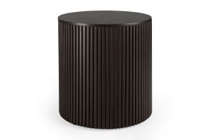 ETHNICRAFT ROLLER MAX ROUND SIDE TABLE 40x40x40
