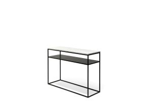 ETHNICRAFT STONE CONSOLE - MARBLE TOP - CARRARA 