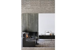 ETHNICRAFT TABWA TV CUPBOARD 1 DOOR-1 DRAWER 160x45x51 WITH VENEER FRAME AND METAL LEGS  12197 