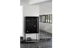 ETHNICRAFT ANDERS STORAGE CUPBOARD 2DOORS-2SHELVES