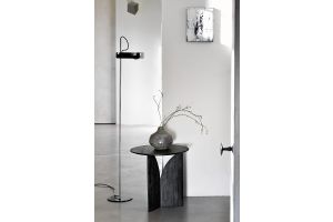 ETHNICRAFT TEAK FIN SIDE TABLE 50x50x50