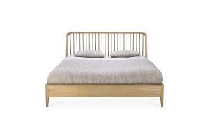 ETHNICRAFT OAK SPINDLE BED (WITHOUT SLATS) 170x210