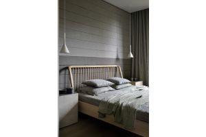 ETHNICRAFT OAK SPINDLE BED (WITHOUT SLATS) 170x210