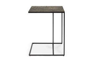 ETHNICRAFT TRIPTIC SIDE TABLE - LAVA WHISKY 