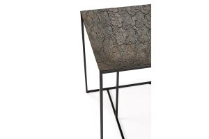ETHNICRAFT TRIPTIC SIDE TABLE - LAVA WHISKY 