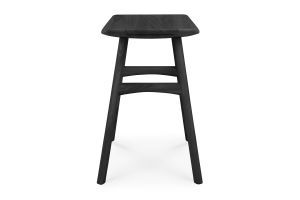 ETHNICRAFT BLACK OAK OSSO STOOL 50x33x49 53040