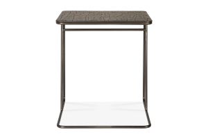 ETHNICRAFT ELLIPSE SIDE TABLE - UMBER 45x40x51