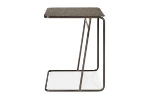 ETHNICRAFT ELLIPSE SIDE TABLE - UMBER 45x40x51