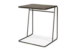 ETHNICRAFT ELLIPSE SIDE TABLE - UMBER 45x40x51