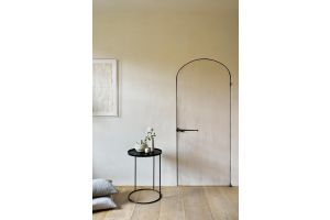 ETHNICRAFT ROUND TRAY SIDE TABLE - S 49x49x66 (TRAY NOT INCLUDED) 20704