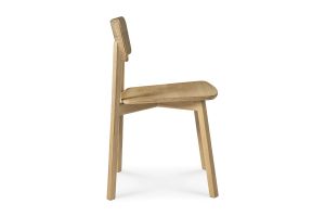 ETHNICRAFT OAK CASALE DINING CHAIR 46x52x79 - GEVERNIST 50072
