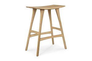 ETHNICRAFT OAK OSSO COUNTER STOOL 57x33x67 53044