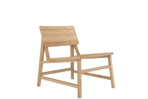 ETHNICRAFT OAK N2 LOUNGE CHAIR 58x69x70 50686