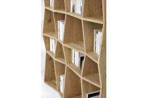 ETHNICRAFT OAK Z RACK 125x37x207 50778