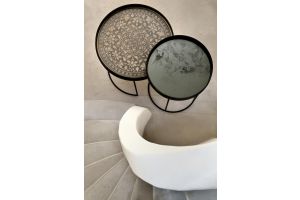 ETHNICRAFT AGED TRAY - MIRROR - CLEAR - 48x48x4