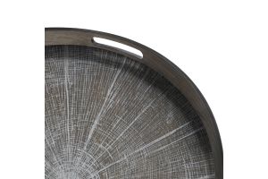 ETHNICRAFT SLICE TRAY - WOOD - WHITE - 48x48x4