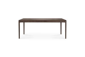 ETHNICRAFT BROWN OAK BOK DINING TABLE 200x95x76 51558