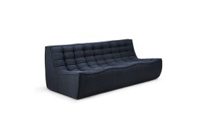 ETHNICRAFT N701 SOFA - 3 SEATER - GRAPHITE 210x91x76 20224