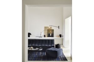 ETHNICRAFT N701 SOFA - 3 SEATER - GRAPHITE 210x91x76 20224