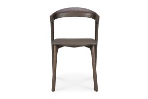 ETHNICRAFT BROWN OAK BOK DINING CHAIR 50x54x76