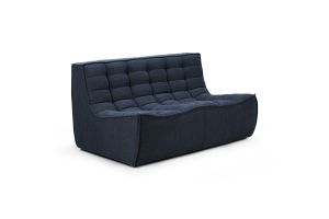ETHNICRAFT N701 SOFA - 2 SEATER - GRAPHITE 140x91x76 20223