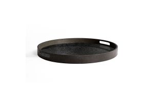 ETHNICRAFT AGED TRAY - MIRROR - CHARCOAL - 48x48x4