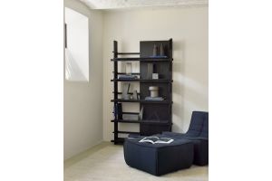 ETHNICRAFT TEAK ABSTRACT RACK 123x35x210