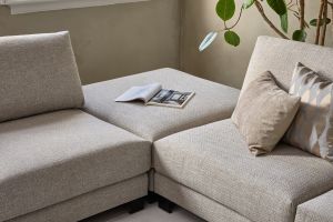 DOLCE VILTA / HOEKBANK / CHRONO LIGHTGREY 60