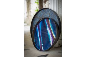 ETHNICRAFT BEADS TRAY - WOOD - SEASIDE - L 61x61x4