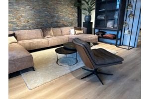 BARCA FAUTEUIL  LAGE RUG (WOOD IN BACK)