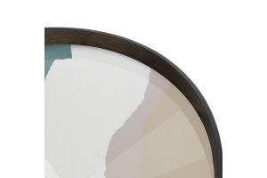 ETHNICRAFT WABI SABI TRAY- GLASS- SLATE- L 61x61x4