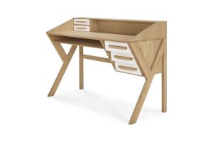 ETHNICRAFT ORIGAMI BUREAU EIKEN CREAM 135X94X55