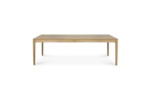 ETHNICRAFT BOK COWORK BUREAU EIKEN 240X140X76 | MET 3 STROOMPUNTEN EN 1 USB 