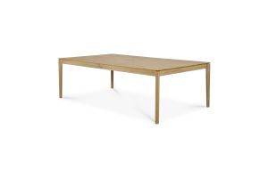 ETHNICRAFT BOK COWORK BUREAU EIKEN 240X140X76 | MET 3 STROOMPUNTEN EN 1 USB 