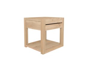 ETHNICRAFT AZUR NACHTKASTJE EIKEN | 1 LADE | 48X44X48 