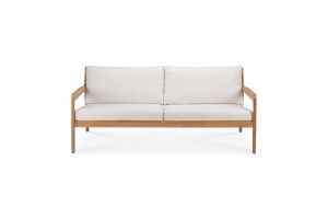 ETHNICRAFT JACK OUTDOOR BANK TEAK | OFF WHITE KUSSEN | ZITHOOGTE 40 CM | 2-ZITS | 180X90X73
ETHNICRAFT JACK OUTDOOR BANK TEAK 