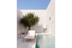 ETHNICRAFT JACK OUTDOOR LIGBED TEAK | 216X84X34