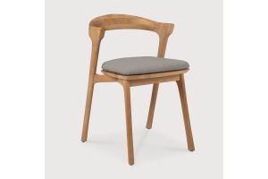 ETHNICRAFT TEAK BOK OUTDOOR DINING CHAIR MOCHA 50x54x76 10352